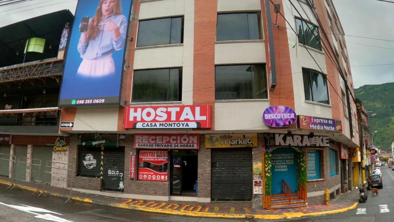 Hostal Casa Montoya Baños Exterior foto